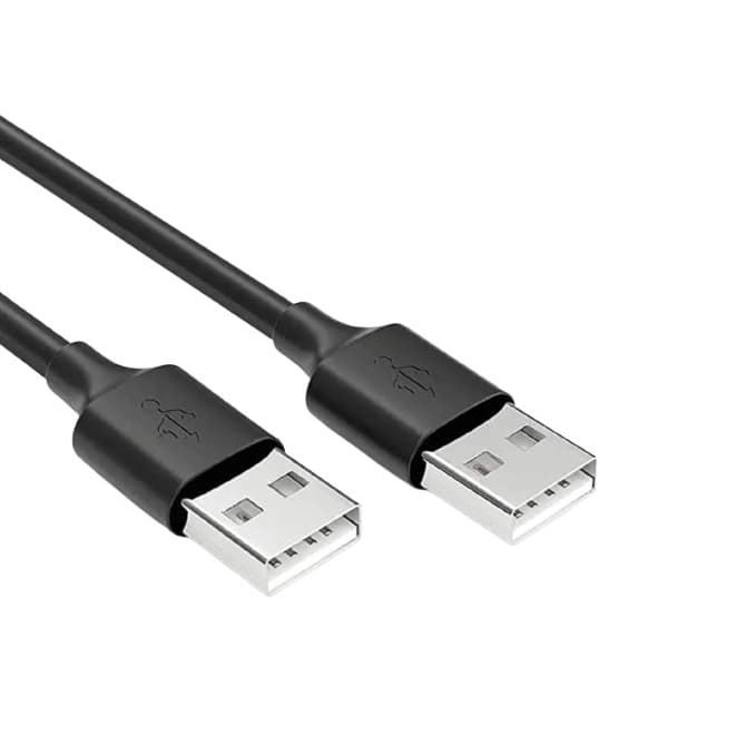 Cable USB 2.0 Super Speed, cable USB Datos Tipo A Macho Macho - Imagen 1